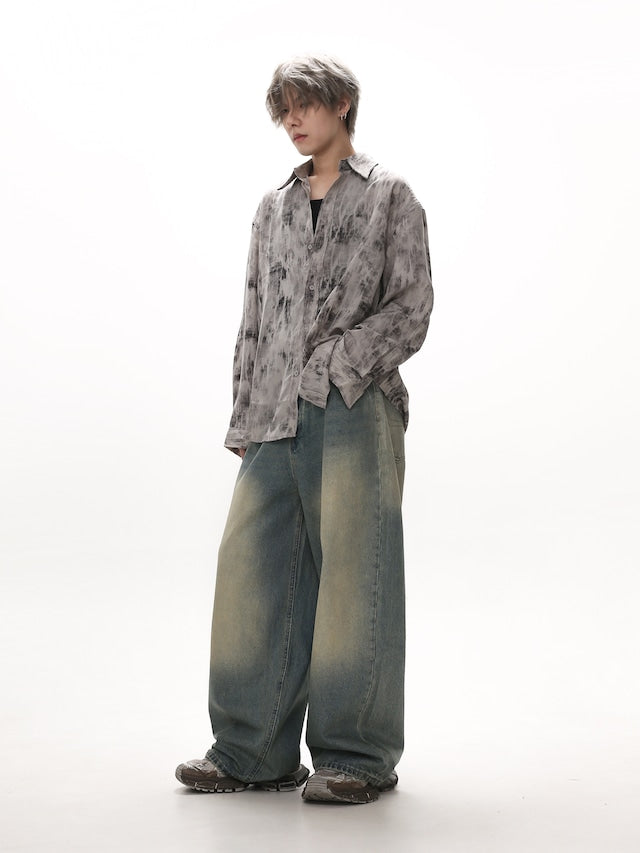 エンボスルーズコリアンシャツ bt2016