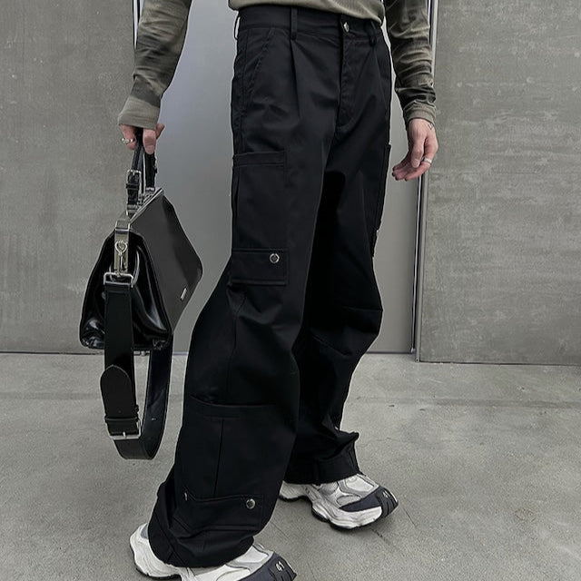 マルチポケットオーバーサイズパンツ bt2039