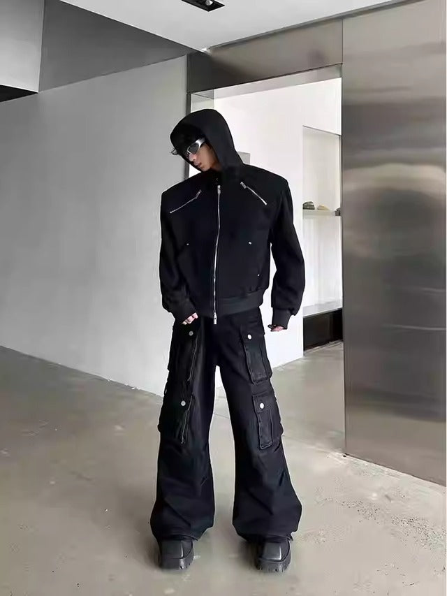 シンプルコリアンパーカー bt2189