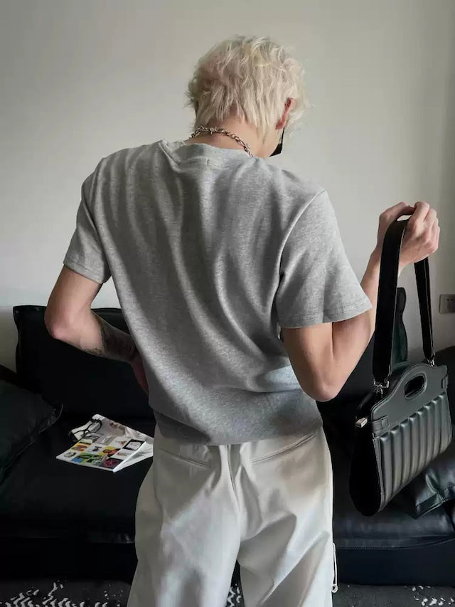 ハイネックコリアンシルエットTシャツ bt2119