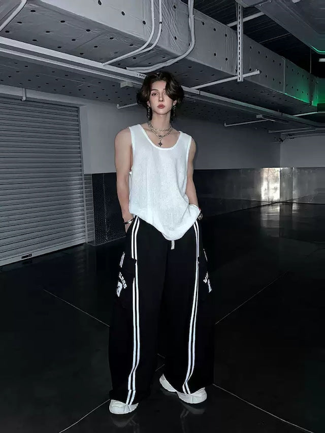 シンプルノースリーブトップス bt2085