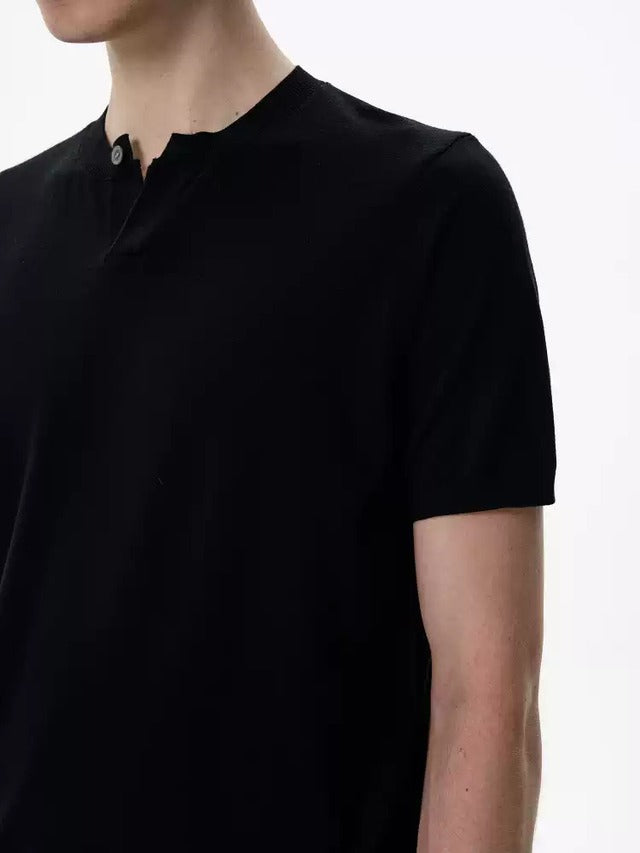 シンプルVネックボタントップス bt2128