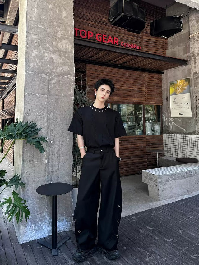 メタルフープデザインスラックス bt2131