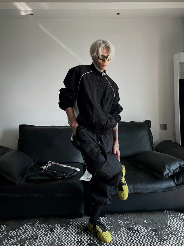 ストリートナイロンルーズセットアップ bt2122