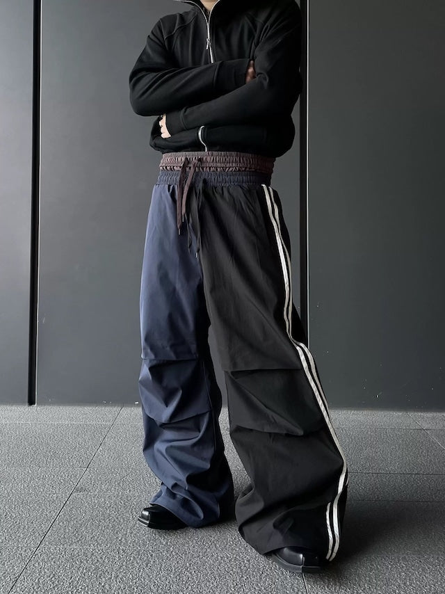 マルチカラーナイロンパンツ bt1985