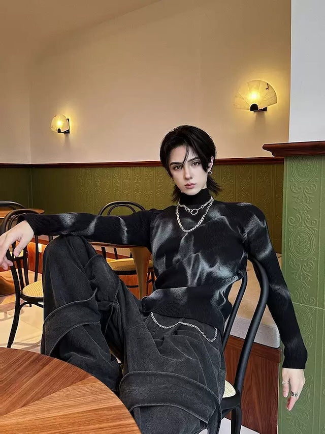 ニュアンスハイネックデザインニット bt1888