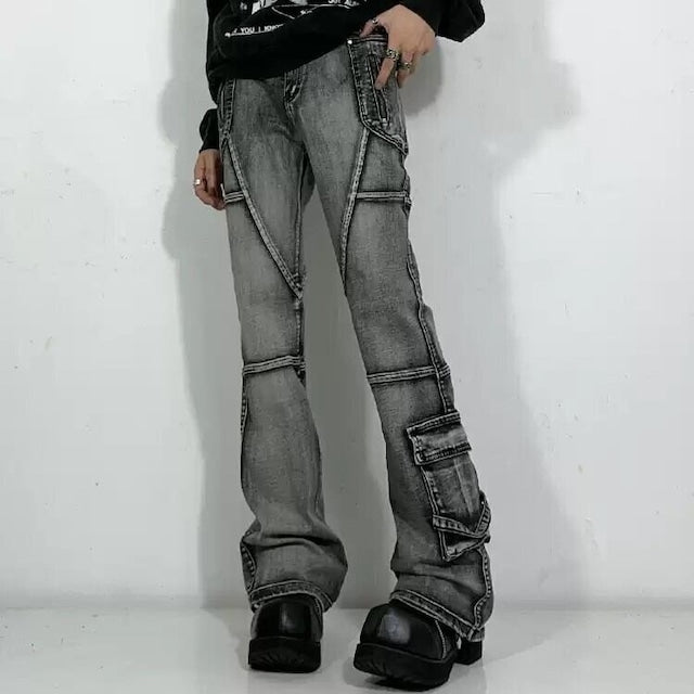 ストリートウォッシュドデニムパンツ bt1885