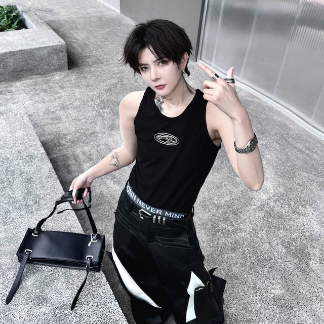 メタリックワンポイントタンクトップ bt1662